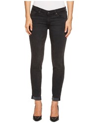 AG Adriano Goldschmied Stilt Roll Up In Rustic Black Jeans