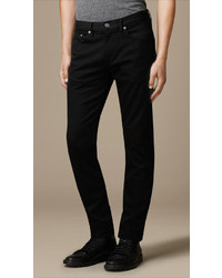 Burberry Straight Fit Yarn Dyed Jeans