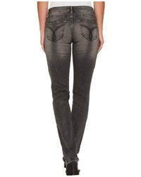 Calvin Klein Jeans Straight Leg Jeans In Black Top Wash Jeans