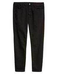 Topman Stretch Tapered Jeans In Black At Nordstrom