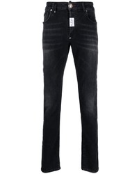Philipp Plein Super Straight Cotton Jeans