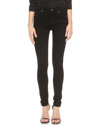 7 For All Mankind The High Waist Slim Illusion Luxe Skinny Jeans