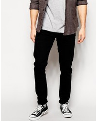 Pepe Jeans To Asos Hatch Skinny Fit Black Stretch