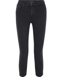 3x1 W4 Colette Cropped High Rise Slim Leg Jeans