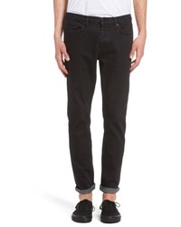 Topman Washed Slim Fit Jeans