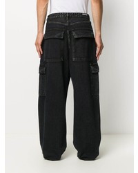 Balenciaga Wide Leg Cargo Jeans