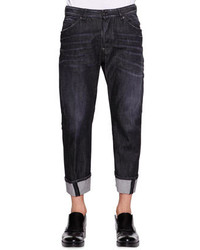 DSQUARED2 Workwear Black Faded Jeans