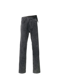 Y/Project Y Project Asymmetric Draped Waist Jeans
