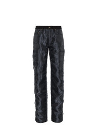 Y/Project Y Project Straight Leg Jeans With Organza