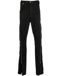 Rick Owens DRKSHDW Zip Detail Slim Fit Jeans