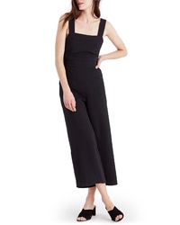 Madewell Apron Bow Back Jumpsuit