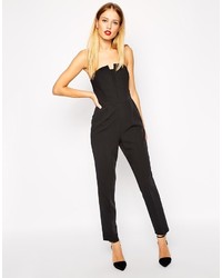 Asos Collection Pleated Origami Jumpsuit