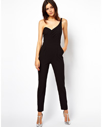 Asos Jumpsuit With One Shoulder And Open Back