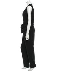 Diane von Furstenberg Black Sleeveless Jumpsuit