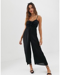 ASOS DESIGN Cami Jumpsuit With Gathered Bodice Detail