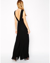 Asos Collection 70s Jumpsuit With Pleats
