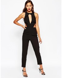 Asos Collection Angular Cut Out Jumpsuit With Peg Leg