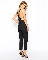 Asos Collection Jumpsuit With Bow Back