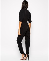 Asos Collection Jumpsuit With Kimono Sleeve