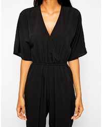 Asos Collection Jumpsuit With Kimono Sleeve