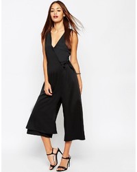 Asos Collection Jumpsuit With Wrap Front Detail