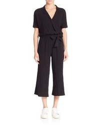 Stateside Cotton Cropped Jumpsuit