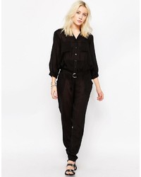 Japonica Jumpsuit With Belted Waist