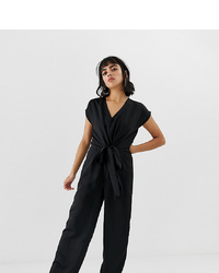 Vero Moda Petite Knot Front Jumpsuit