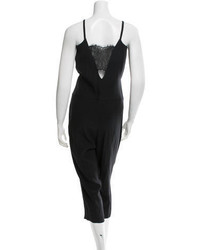 Thakoon Lace Trimmed Sleeveless Jumpsuit