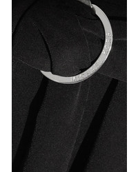 MICHAEL Michael Kors Michl Michl Kors Wrap Effect Stretch Jersey Jumpsuit Black