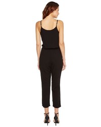Michael Stars Michl Stars Modern Rayon Surplice Cropped Jumpsuit Jumpsuit Rompers One Piece