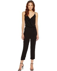 Michael Stars Michl Stars Modern Rayon Surplice Cropped Jumpsuit Jumpsuit Rompers One Piece
