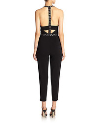 Laundry by Shelli Segal Montreal Embellished T Back Jumpsuit
