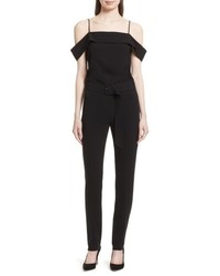 Theory Off The Shoulder Admiral Crepe Jumpsuit