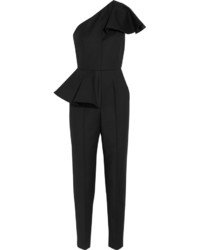 MSGM Ruffled Stretch Woven Jumpsuit