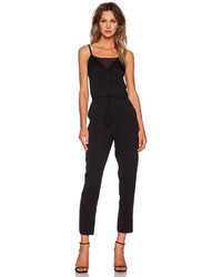 Milly Silk Crepe Jumpsuit
