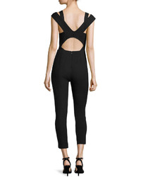Tracy Reese Sleeveless Jumpsuit With Cutout Back