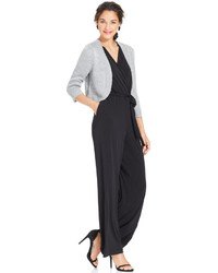 NY Collection Sleeveless Wide Leg Jumpsuit