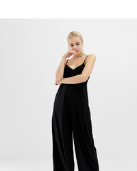 Collusion Slinky Cami Jumpsuit With Wide Leg