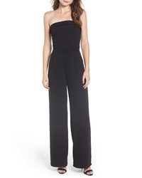 Cupcakes And Cashmere Strapless Crepe Jumpsuit