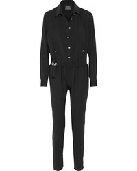 Anthony Vaccarello Stretch Wool Jumpsuit