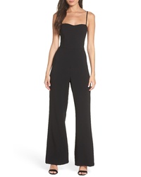 French Connection Sweetheart Whisper Flared Leg Jumpsuit