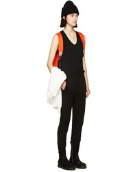 Alexander Wang T By Black French Terry Jumpsuit