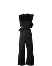 Self-Portrait Tailored Cropped Jumpsuit