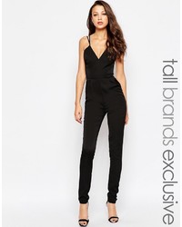 True Decadence Tall Strappy Plunge Front Jumpsuit