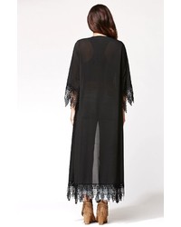 Reverse Maxi Kimono