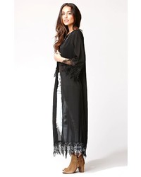 Reverse Maxi Kimono