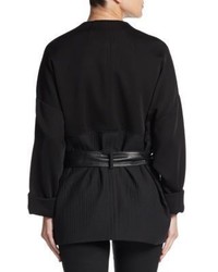 Helmut Lang Rafter Stretch Cotton Kimono Jacket