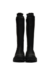 1017 Alyx 9Sm Black Fixed Sole Knee Boots