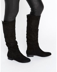 Asos Collaboration Slouch Knee High Boots